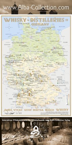 Whisky Distilleries Germany - RollUP 200x100cm